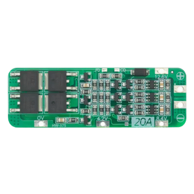 Baterías 18650 MechatronicStore BMS 3S 20/10A Placa de Protección para Baterías de Litio 18650 · 20A