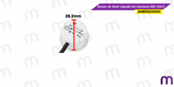 Sensor de Nivel Líquido Sin Contacto XKC-Y25-V - Imagen 4
