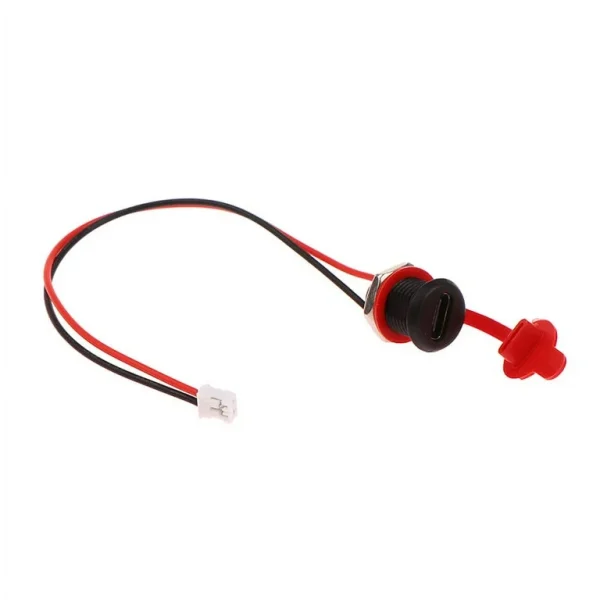 Toma de Carga de Corriente USB Tipo-C de 2 Pines PH2.0