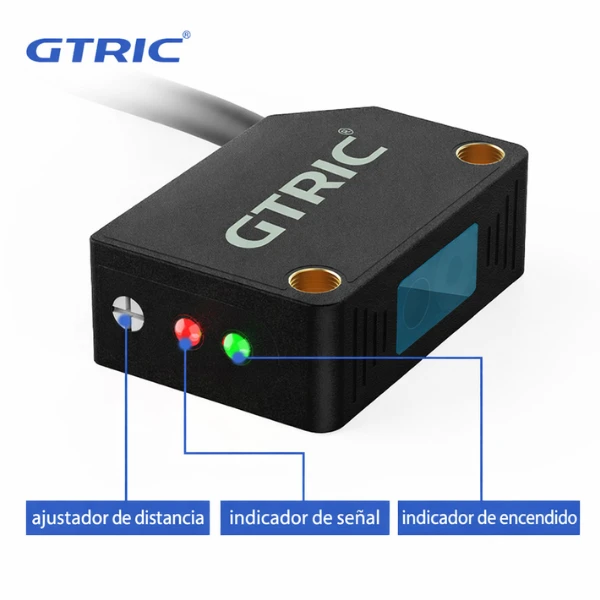 Sensor Fotoeléctrico Láser GTRIC MechatronicStore Sensor Fotoeléctrico Láser GTRIC - Imagen 3