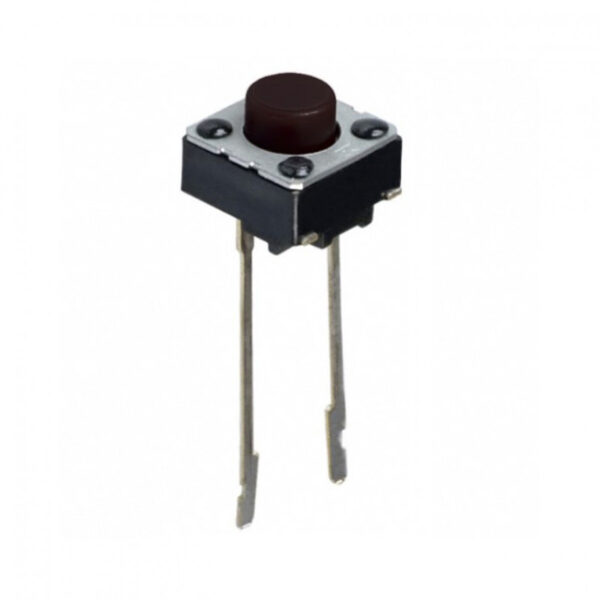 Botón Pulsador switch 2 pines 6x6x7mm