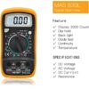 Multi Tester Digital con Protector MAS-830L