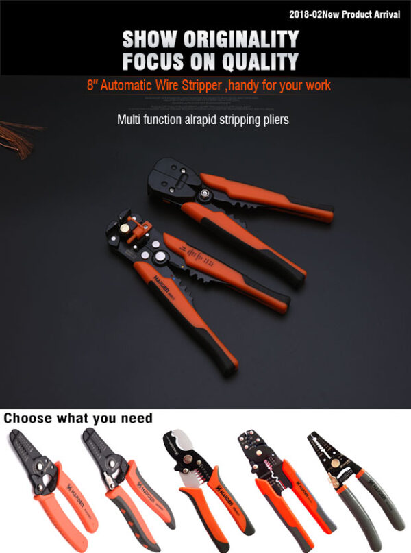 Pelacable crimpeador Multiple HARDEN