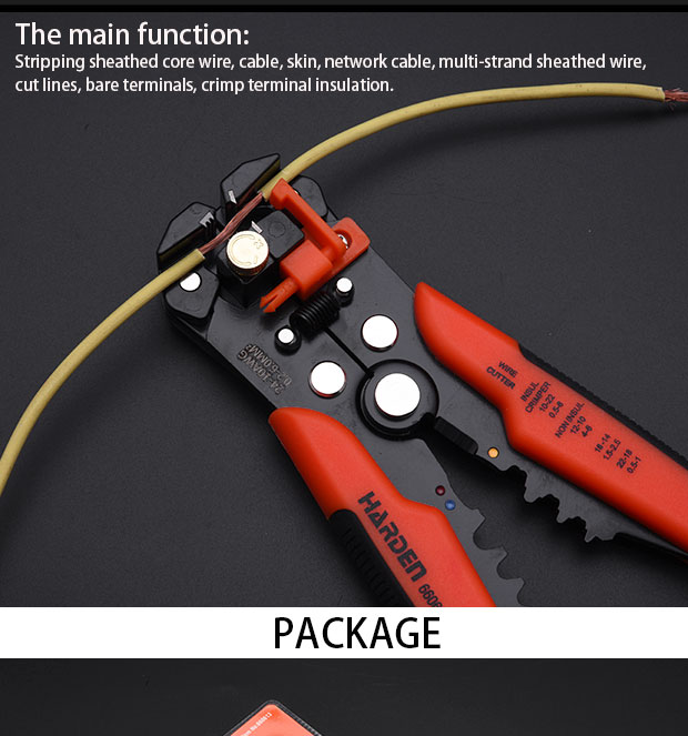 Pelacable crimpeador Multiple HARDEN