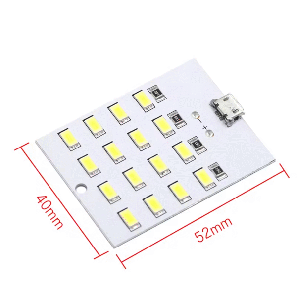 Panel de iluminación led 5730 16 led - Imagen 2