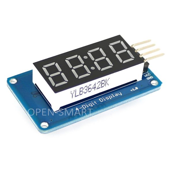 0 36 red 4 d gitos display M dulo 7 segmento 4 bits tubo digital LED 1