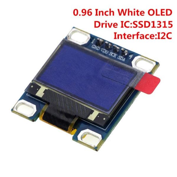 0 96 pulgadas IIC M dulo de pantalla blanca OLED 128X64 I2C SSD1315 12864 pantalla LCD.jpg 640x640