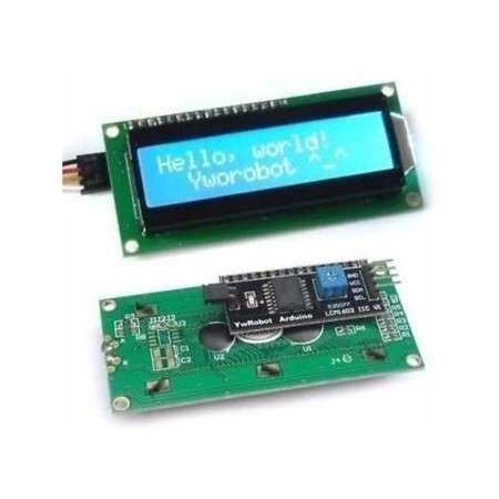 Pantalla LCD1602 con I2C incorporado