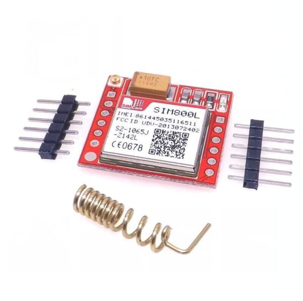 M s peque o SIM800L GPRS GSM m dulo micro de la tarjeta SIM cuatribanda TTL