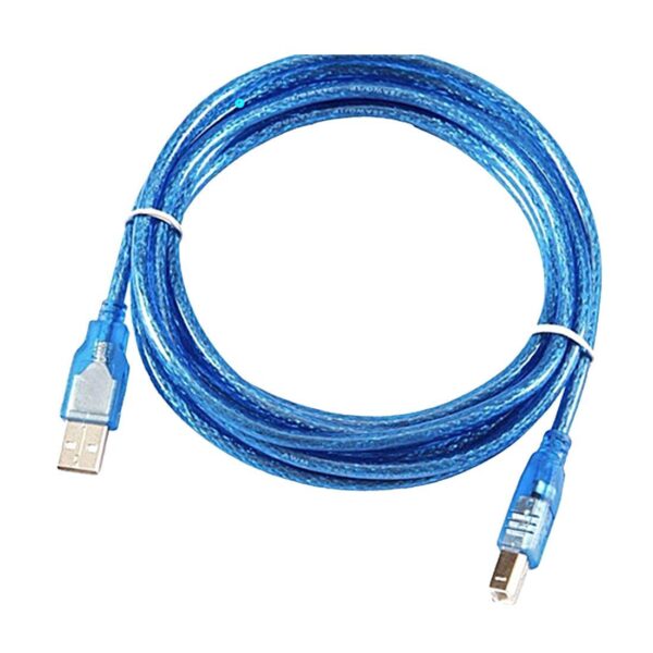Centechia-Transparent-Blue-30cm-USB-2-0-Printer-Cable-Type-A-Male-to-Type-B-Male-1