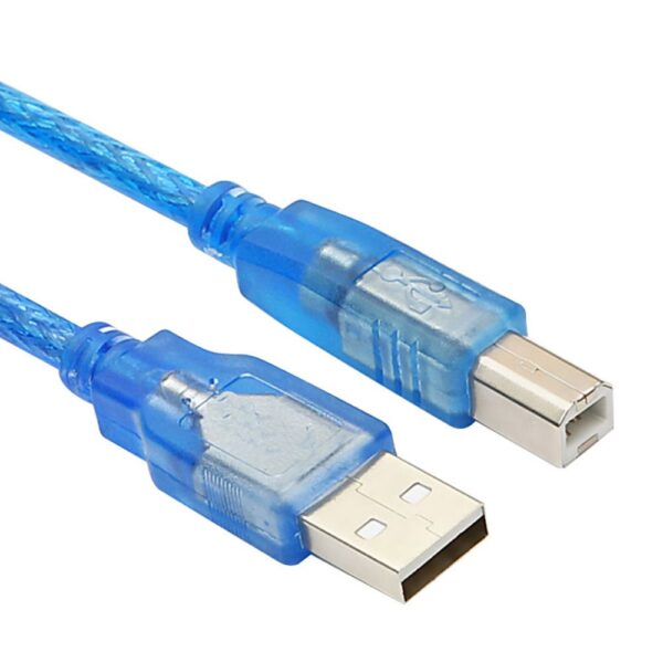 Centechia-Transparent-Blue-30cm-USB-2-0-Printer-Cable-Type-A-Male-to-Type-B-Male-5