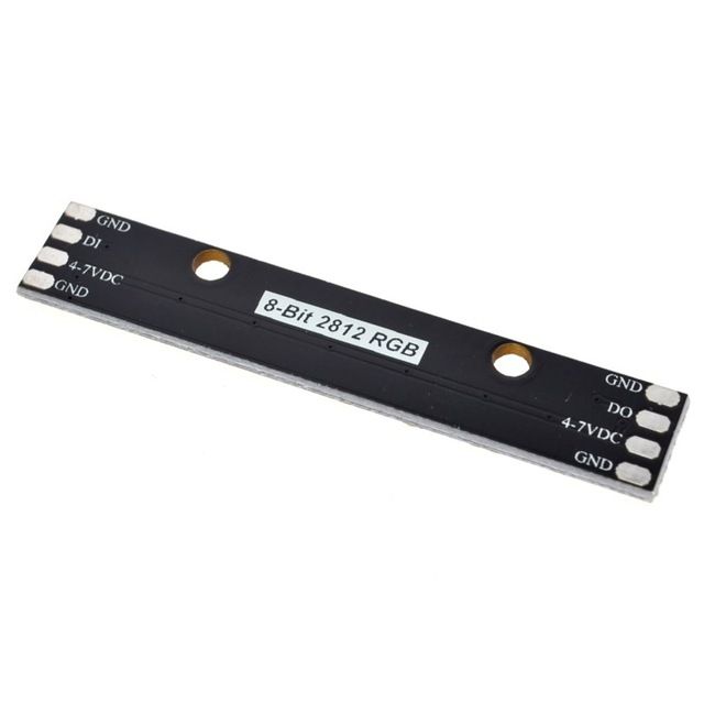 Panel de 8 led RGB