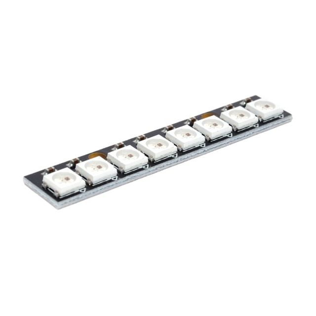 Panel de 8 led RGB
