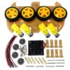 Kit auto inteligente chasis 4 ruedas con codificador de velocidad para Arduino - Imagen 5