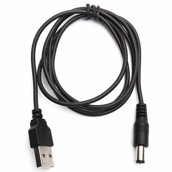 Nuevo cable USB a jack DC de alimentación