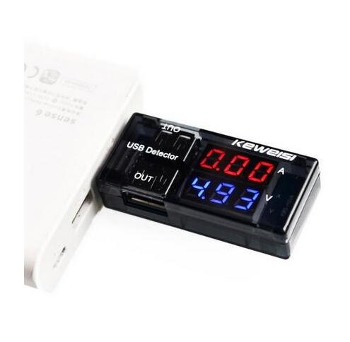 probador de corriente y voltaje USB Dual