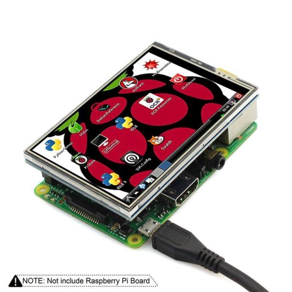 Pantalla lecrow 3,5 pulgadas pantalla táctil Raspberry Pi 3 480x320 TFT 3,5  2