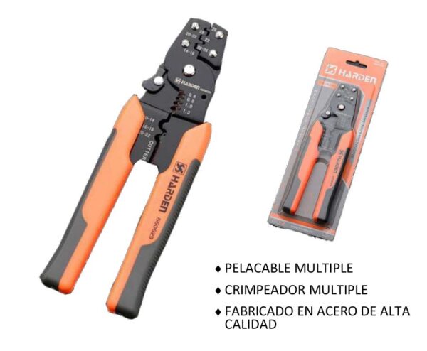 descripcion pelacables y crimpeadora