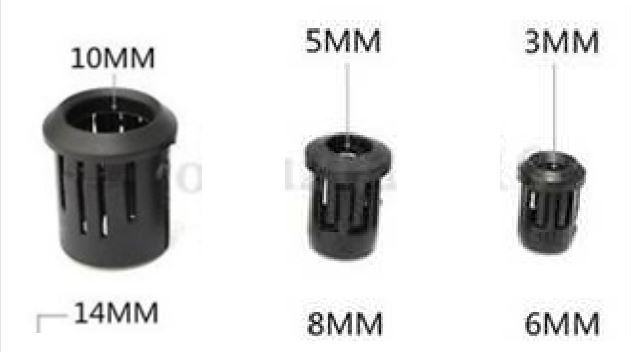 Porta Led de 3-5-10 mm