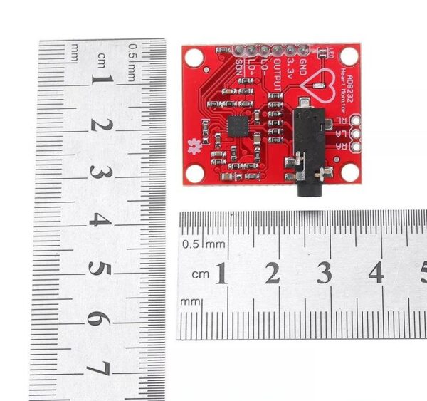 Sensor de monitoreo cardíaco y ECG AD8232