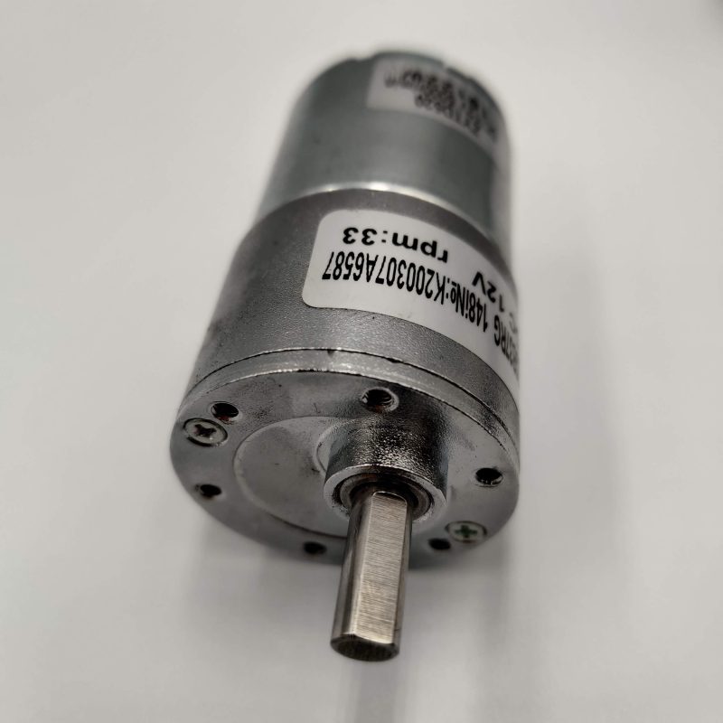 Motor De 12 Voltios Con Polea