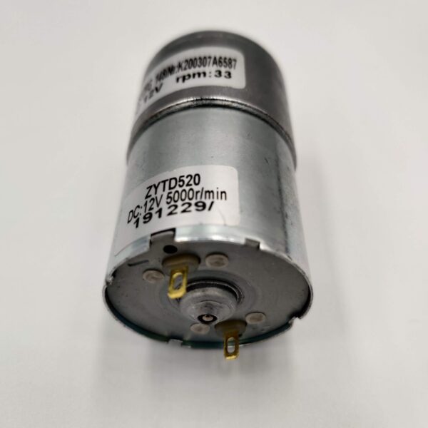 Motor con Reductor 12V 10Kg/cm 33-60-87 RPM