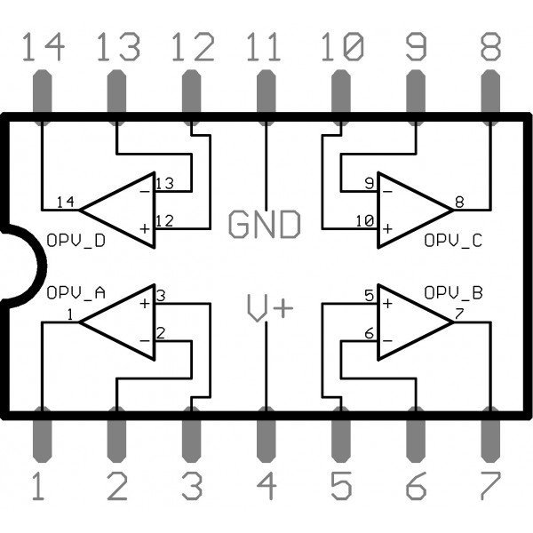 lm 324 amplificador operacional