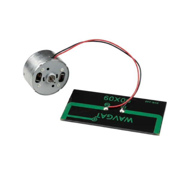 kit generador solar motor dc Kit Generador de Energía Solar con Motor DC 5V MechatronicStore Kit Generador de Energía Solar con Motor DC 5V - Imagen 3