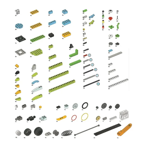 Kit de Educación WeDo 2.0 Compatible LEGO Compatible Recargable - Imagen 4