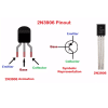 Transistor 2N3906 PNP - Imagen 2