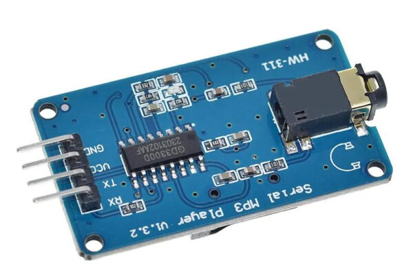 Reproductor MP3/WAV YX5300 Micro SD