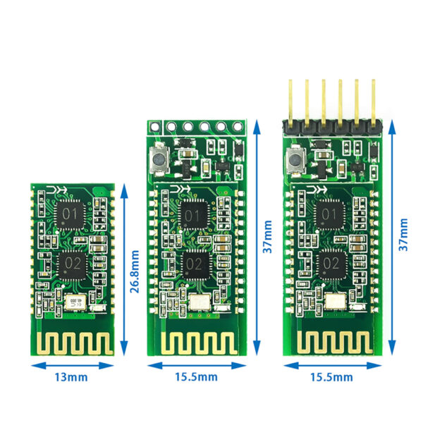 Módulo Bluetooth Hc-02 de puerto serie de modo dual compatible con el módulo HC-05/06