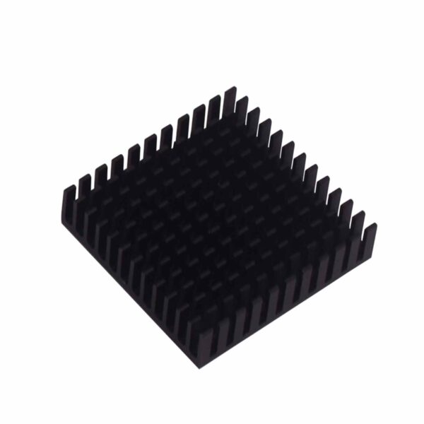 Disipador de calor Aluminio Negro 40 * 40 * 11 mm