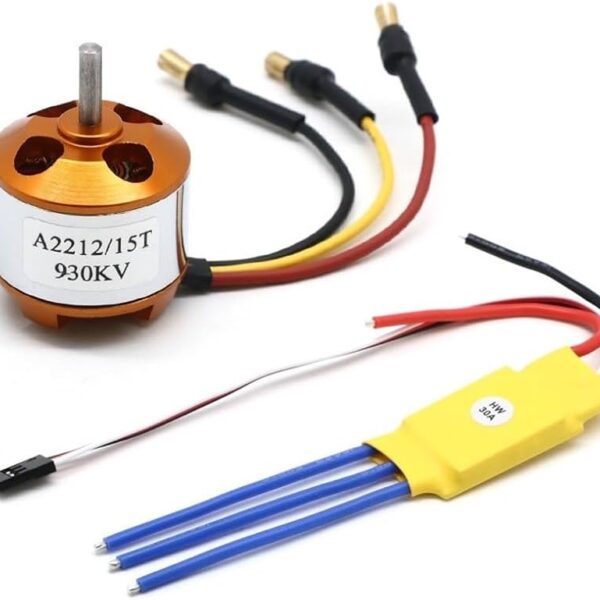 Motor brushless A2212 KV2200 con A30 ESC