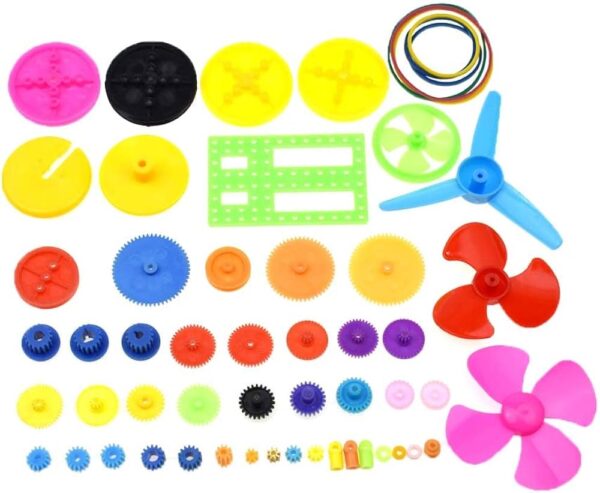 Kit de 55 Piezas de Engranajes de Plástico - Imagen 2