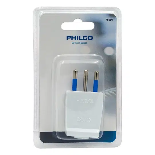 Enchufe macho vertical Philco