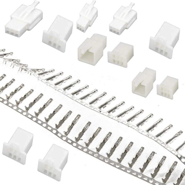 Kit 560 Terminales JST XH2.54mm Con Conectores De Terminal DuPont 2/3/4/5 pines - Imagen 6