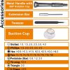 Set Destornillador de precisión 45 piezas HARDEN