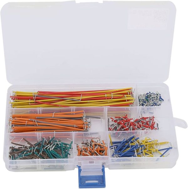 Kit 560 Cables Macho-Macho Para Protoboard + Caja
