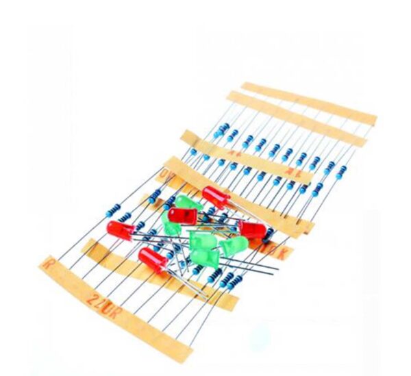 Paquete Resistencias y Leds