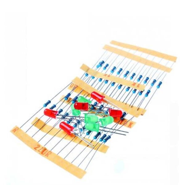 Paquete Resistencias y Leds