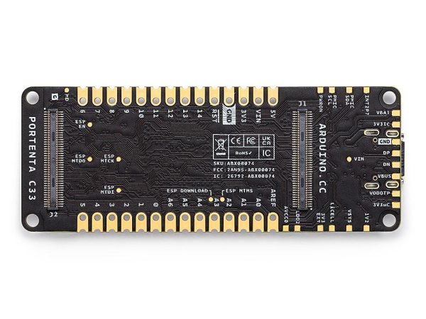 vista inferior arduino portenta c33