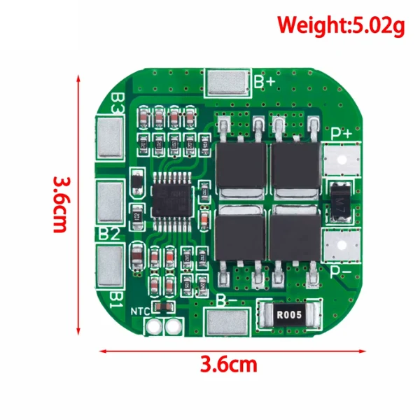 BMS 4S 20A Litio 14.8V 16.8V (1)