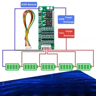BMS 5S 15A Li-ion 18V 21V MechatronicStore BMS 5S 15A Li-ion 18V 21V