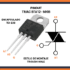 Triac BTA12-600B 12A 600V 