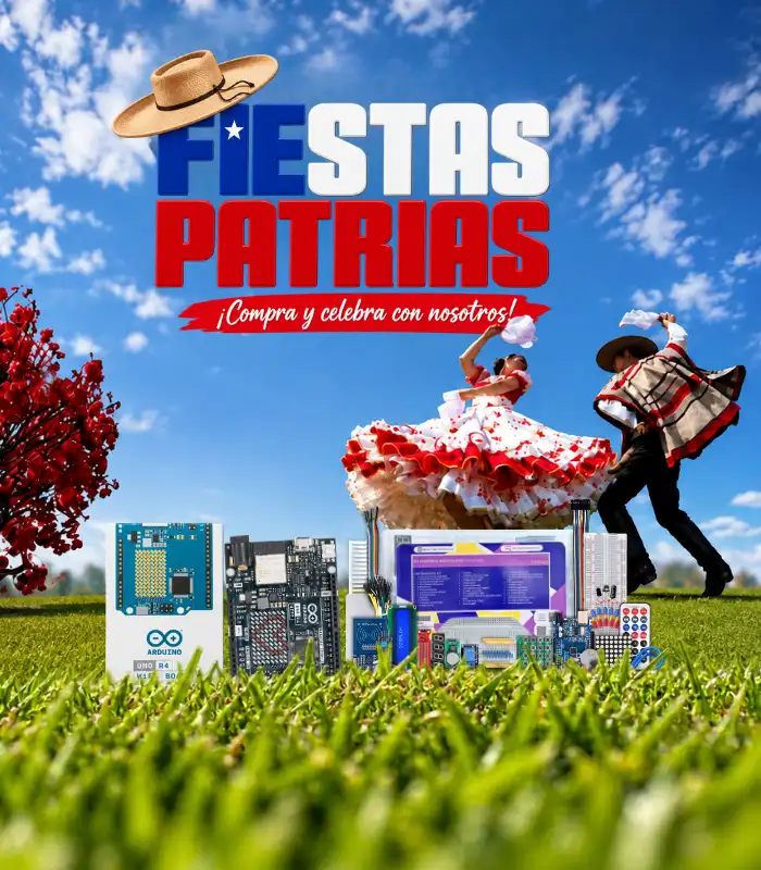 Tienda de electrónica Tienda de electrónica y Arduino MechatronicStore Banner fiestas patrias