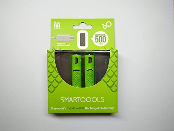 Pila Recargable AA Micro USB bateria recargable