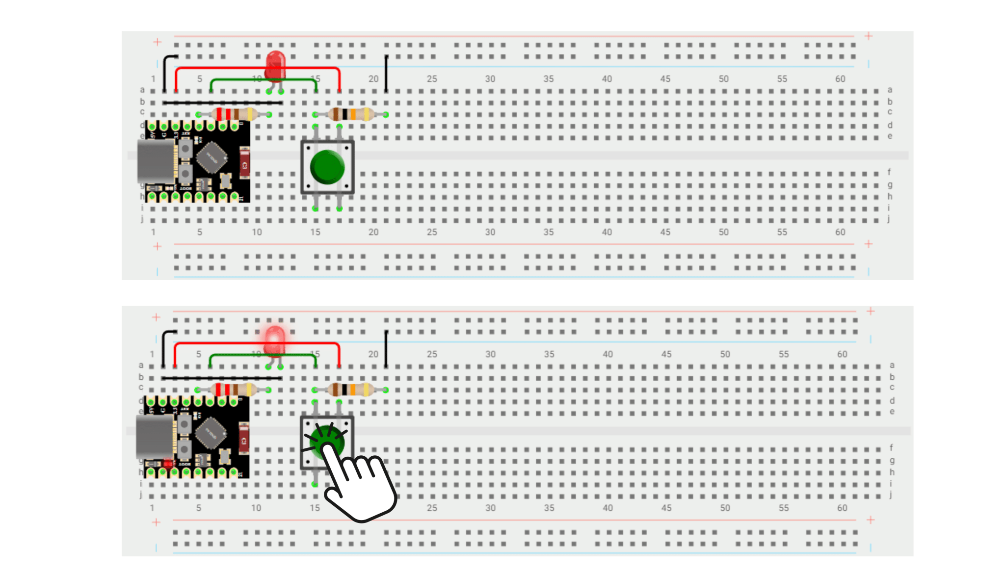 Tutorial 1: Uso del LED y botones. MechatronicStore Tutorial 1: Uso del LED y botones.
