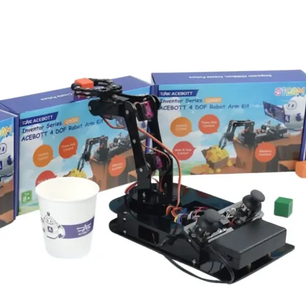 Brazo Robótico Programable ESP32 de 4 Ejes ACEBOTT MechatronicStore Brazo Robótico Programable ESP32 de 4 Ejes ACEBOTT - Imagen 6