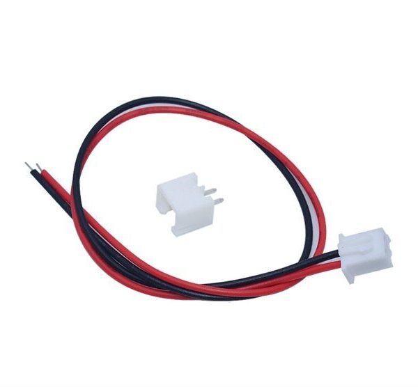 Cable con Conector 2 Pines JST XH2.54 Macho y Hembra